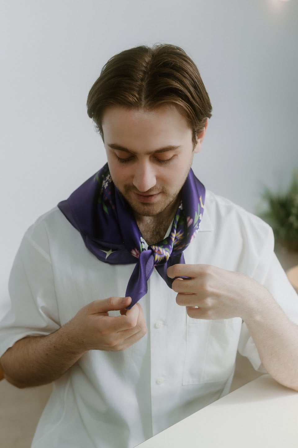 Silk Scarf  – 100% Silk
